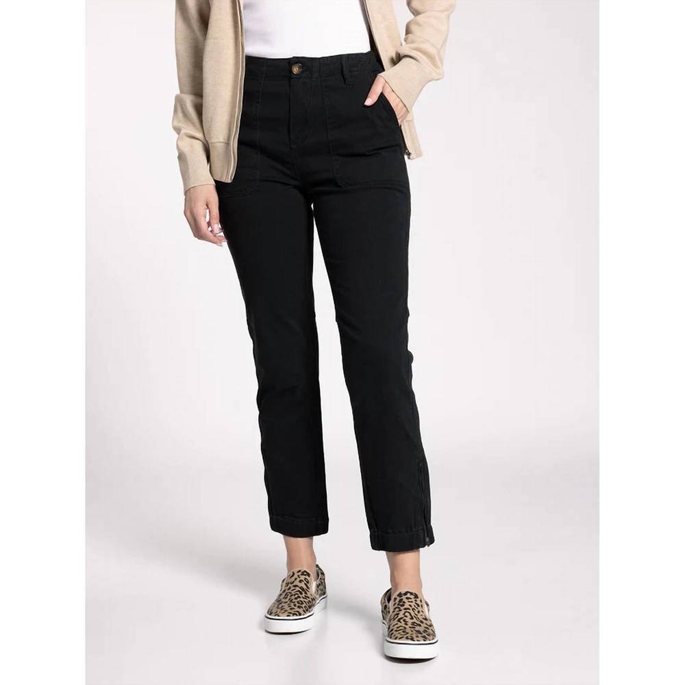 NEW THREAD & SUPPLY inara pants in black
